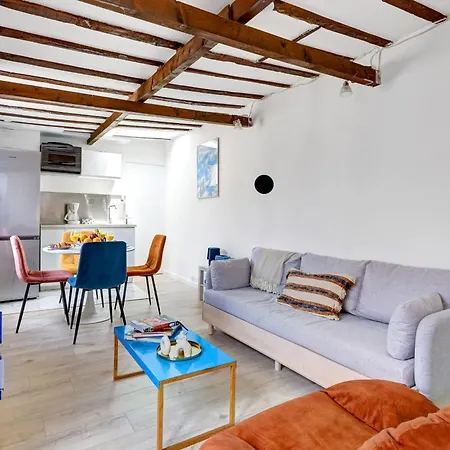Montorgueil & Le Marais - 1br - Vacation شقة *